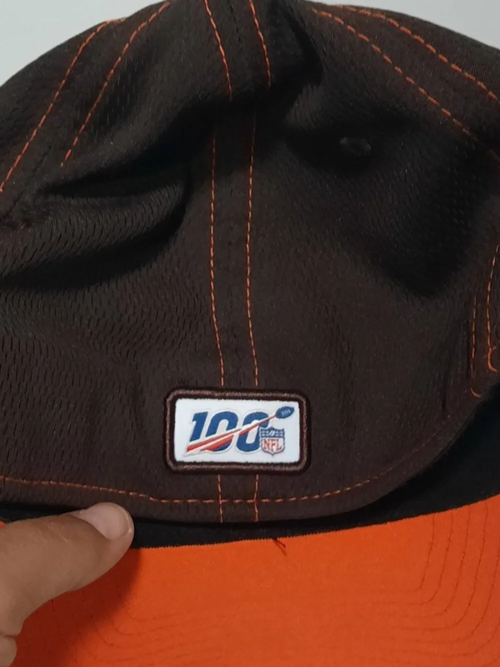 New Era Cleveland Browns NFL 100th 39Thirty Flex Hat w/ 1946 Patch - L/XL